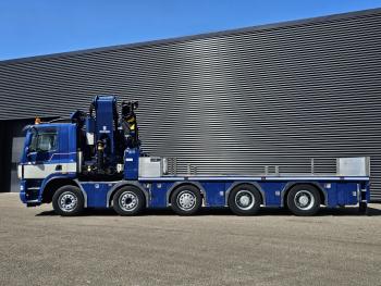 Ginaf X 5240 TS 10x4 / EFFER 108-5S CRANE / KRAN